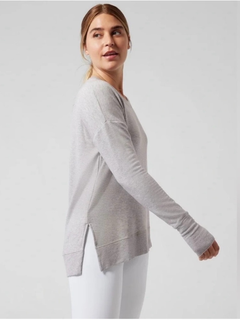 Athleta Coaster Lux Sweatshirt - Oversized Lightweight Pullover
